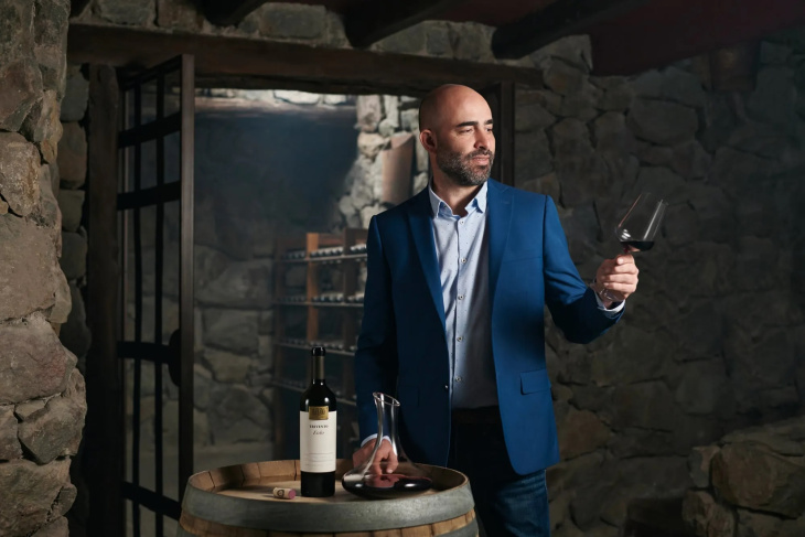 Germán Di Cesare, director enológico de Trivento y enólogo del año para Atkin