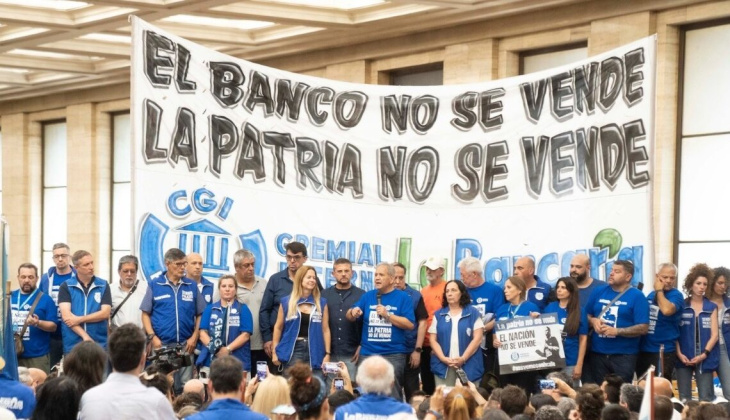 El Banco Nación anunció el cierre de 60 sucursales. El conflicto a punto de estallar