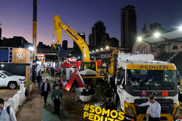 La maquinaria uno de los grandes atractivos de la Expo Oil and Gas en La Rural