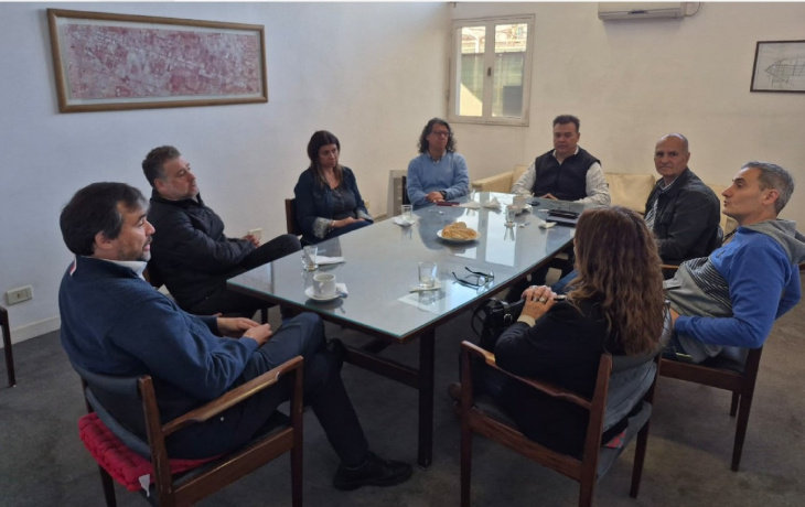 Las autoridades de ADERPE buscan soluciones al tránsito del Carril Rodriguez Peña