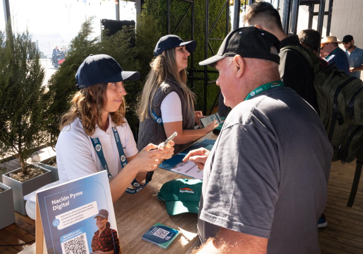 El Banco Nación presentó su oferta crediticia en Expoagro 2026.