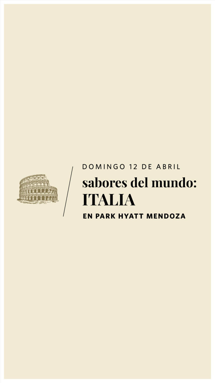 La primera edición estará dedicada a la gastronomía italiana con una mirada contemporánea.