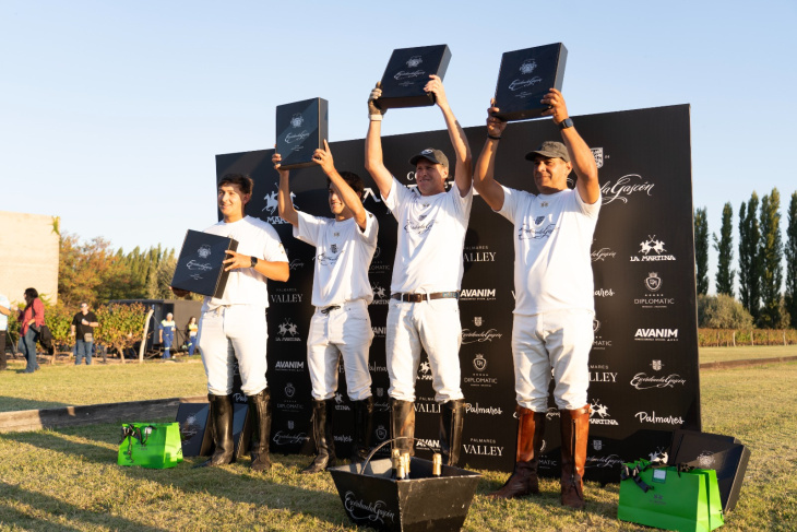 La Copa La Martina se realizó en la Bodega Escorihuela Gascón, en Mendoza.