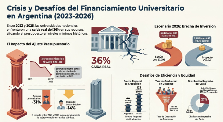 El financiamiento universitario centro de un debate que no termina