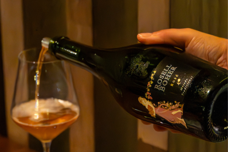 Rosell Boher aporta el maridaje de vinos y espumantes.