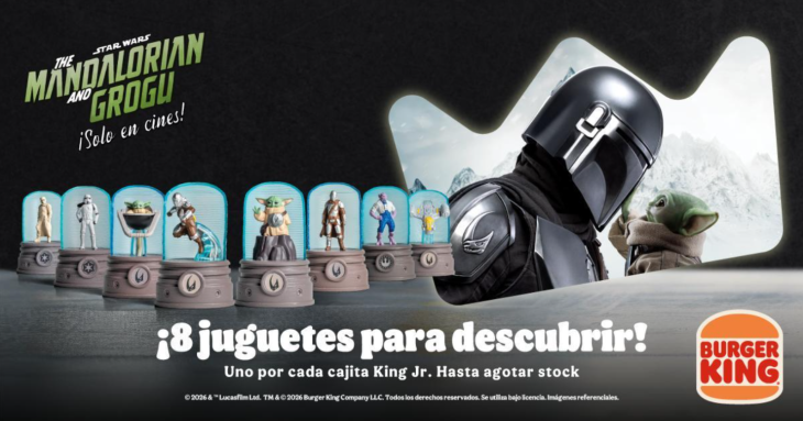 La propuesta acompaña el estreno de la nueva película.