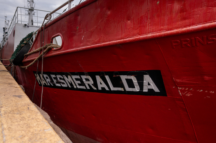 El Mar Esmeralda de la flota Cabo Vírgenes