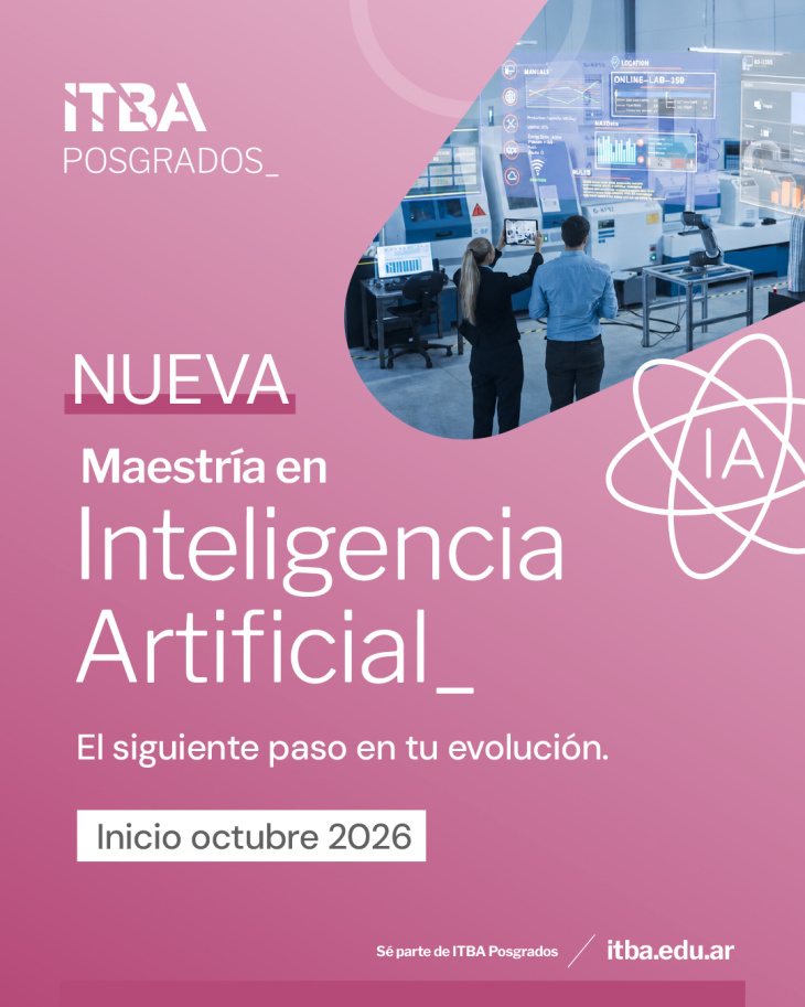 La maestría busca formar especialistas capaces de desarrollar soluciones de inteligencia artificial para la industria.