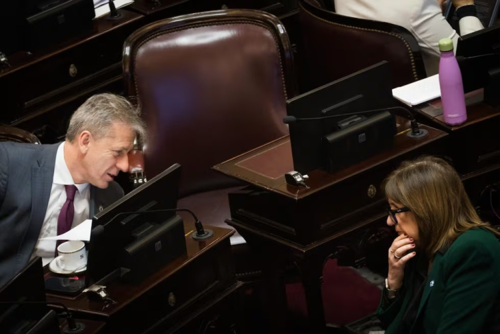 Patricia Bullrich y el Gobierno tuvieron que bajar los dos principales capítulos de la Ley para poder aprobarla