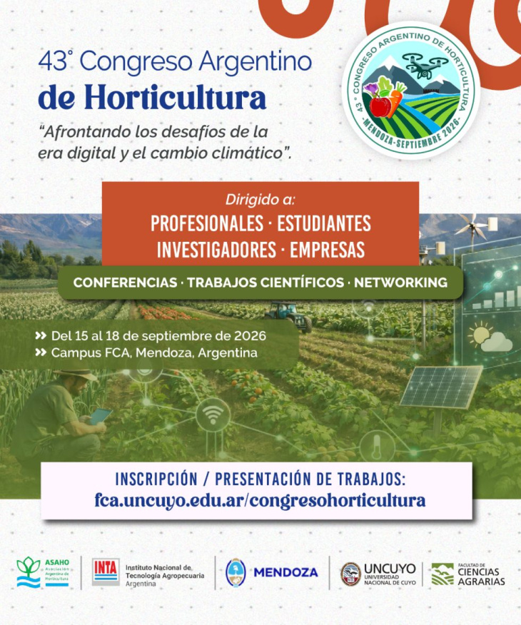 Mendoza presentará su programa de hidroponia en el Congreso de Horticultura