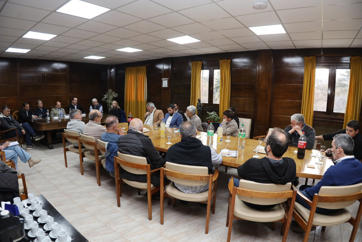 La reunión con García Zalazar despertó interes entre los empresarios PYMES de la construcción