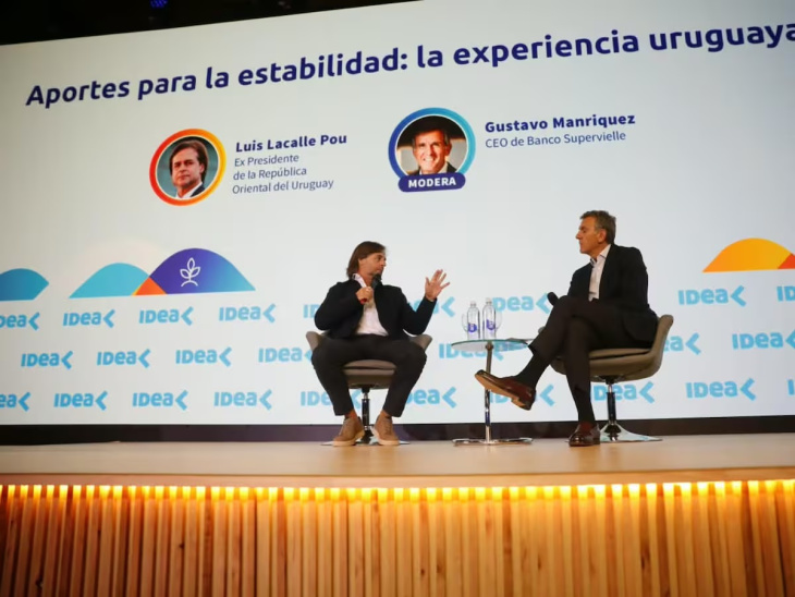 Luis Lacalle Pou, un contraste evidente con Javier Milei