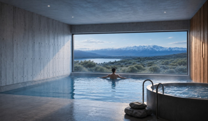 El proyecto contempla 18 lodges boutique y un Centro de Wellness, Fitness & Recovery.