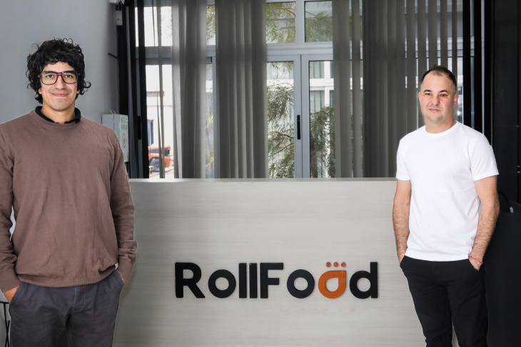 Horacio Campos y Gonzalo Bonino , los socios de RollFood y AiFood