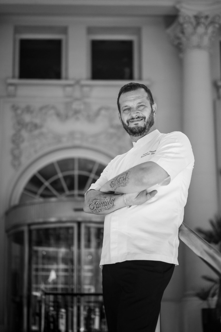 Franco Canzano, responsable de la cocina del Hyatt