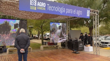 El stand de Agrocosecha una de las atracciones de la Sitevinitech