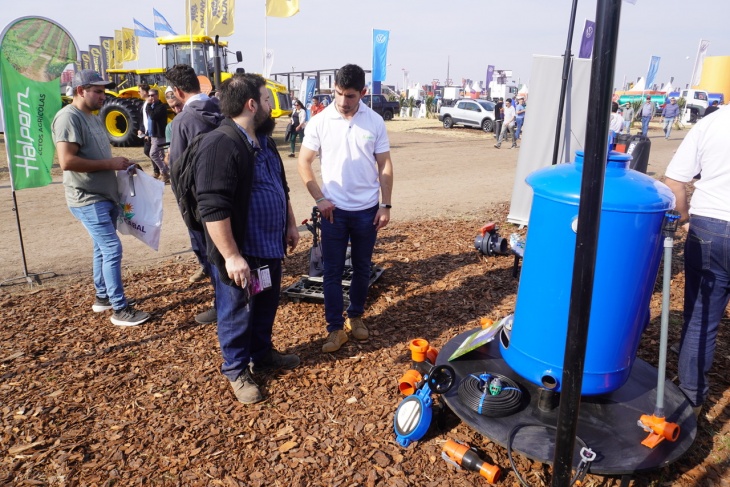 El stad de Halpern en Agroactiva despertó mucho interes en los visitantes.