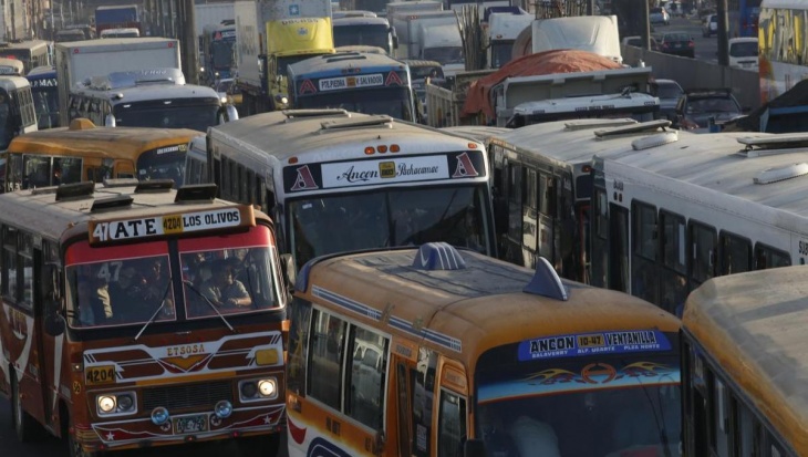 Las calles de Lima y todas las ciudades de Perú un ejemplo de la desregulación laxa y sin rigor