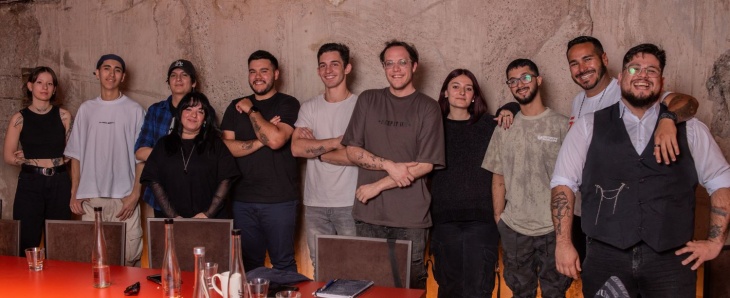 Los participantes de la batalla coctelera