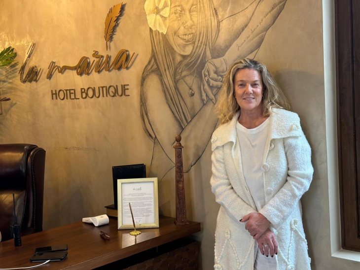 Alejandra Navarría la nueva gerente de La María Hotel Boutique