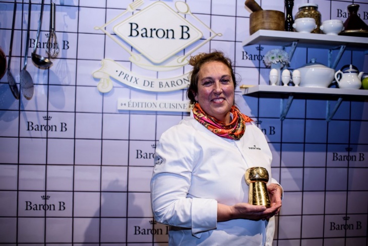 Patricia Courtois, gandora 2018 con su corcho de Baron B. Hoy se encuentra al frente del proyecto Cinco Suelos de la Bodega de los hermanos Durigutti