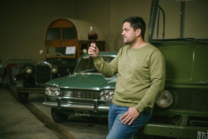 Ramiro Salas,winemaker, de Familia Salas Organic Estate 