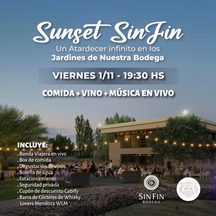 SinFin pionera en el circuito de Sunset vuelve al ruedo