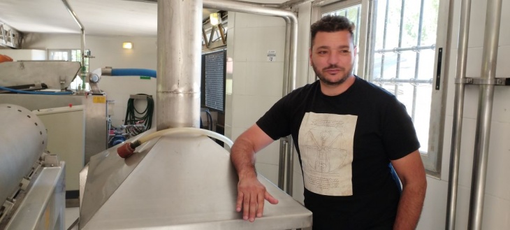Gabriel Guardia, el empresario olivícola dío su apoyo al Festival del Malbec y el Olivo