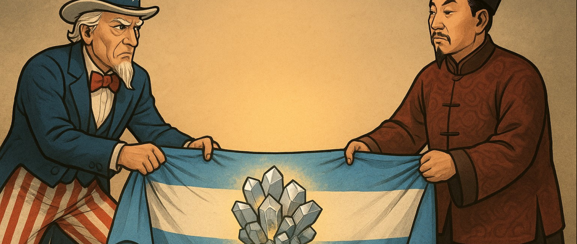 Argentina en el tablero global de los minerales críticos: entre EE.UU. y China