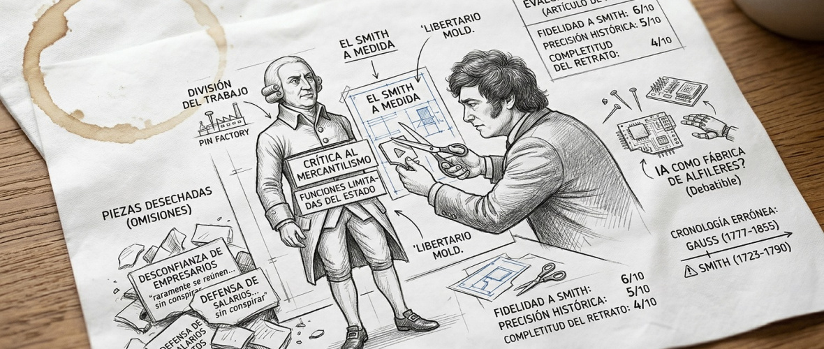 A 250 años de Adam Smith: por qué la lectura de Milei es parcial y sesgada