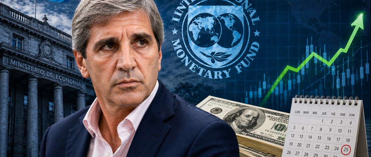 Caputo sale a cazar dólares: busca US$900 millones para evitar tensión con el FMI