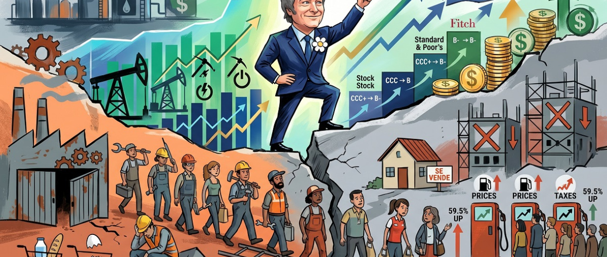 Economía en K: mejora financiera y crisis real detrás del modelo de Javier Milei