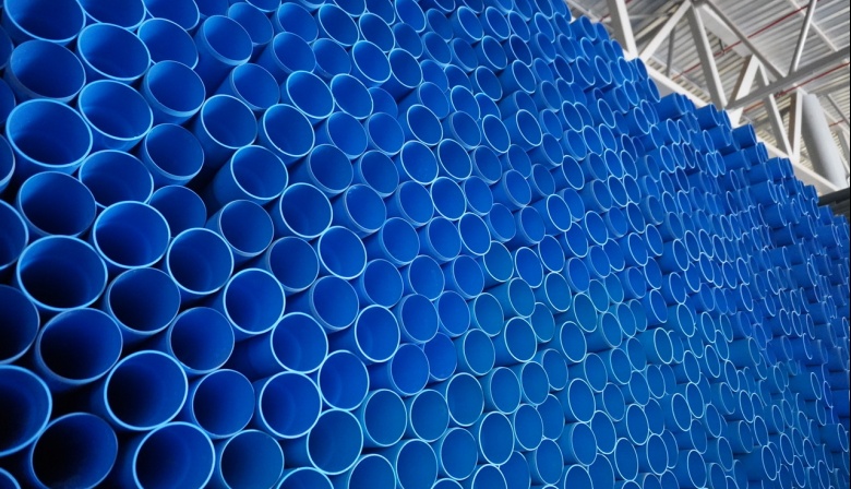 Halpern inaugura su propia fábrica de tubos de PVC