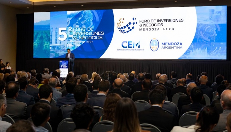 Anuncian el 6to. Foro de Inversiones & Negocios de Mendoza 2025