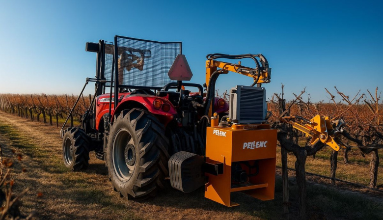 Agrocosecha lanza en Argentina una podadora automática que revoluciona la vitivinicultura