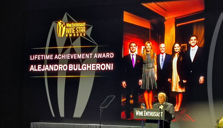 Wine Enthusiast distinguió a Alejandro P. Bulgheroni por su trayectoria y visión empresarial