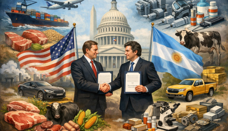 Argentina y Estados Unidos sellan un acuerdo comercial con fuertes concesiones regulatorias