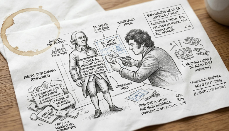 A 250 años de Adam Smith: por qué la lectura de Milei es parcial y sesgada