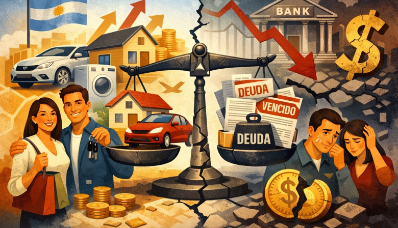 Caputo defiende el crédito, pero la mora reabre un viejo dilema