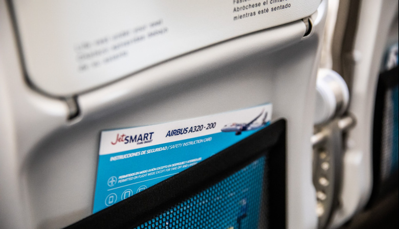 JetSMART anuncia wifi satelital con Starlink en toda su flota desde 2027