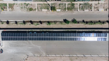 Solhé desarrolló el car port solar más grande de Mendoza