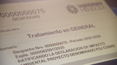 El Senado hizo realidad el PSJ Cobre Mendocino y comienza una nueva era en Mendoza