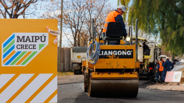 Maipú consolida su desarrollo urbano con un 90% de avance en el Plan de Asfalto 2025–2026