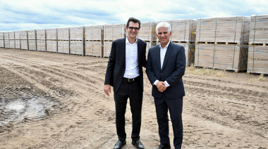 El Gobernador de San Luis recorrió el fututo parque solar Calicanto