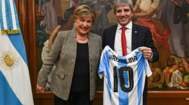 Georgieva dio un giro al diagnóstico del FMI sobre la Argentina: del temor por la deuda a un respaldo sin reservas