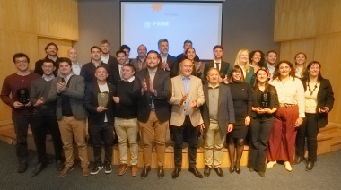 Premio Joven Empresario Mendocino 2026: Gregorio Bajda obtuvo el máximo reconocimiento