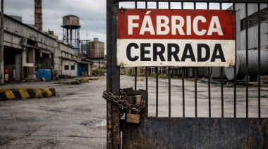 Día de la industria con 97.312 empleos y  4.020 fábricas menos desde fines de 2023