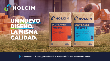 Holcim estrena nuevas bolsas de cemento en Mendoza y prepara su llegada a todo el país