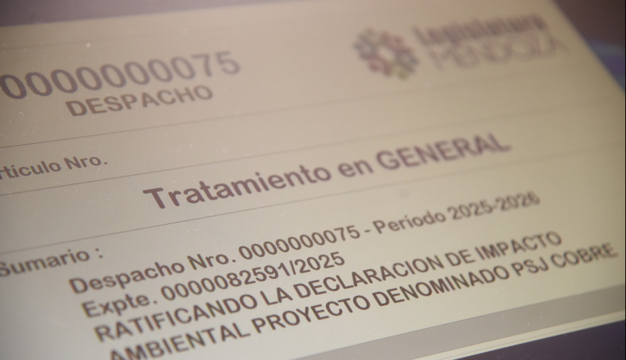 El Senado hizo realidad el PSJ Cobre Mendocino y comienza una nueva era en Mendoza