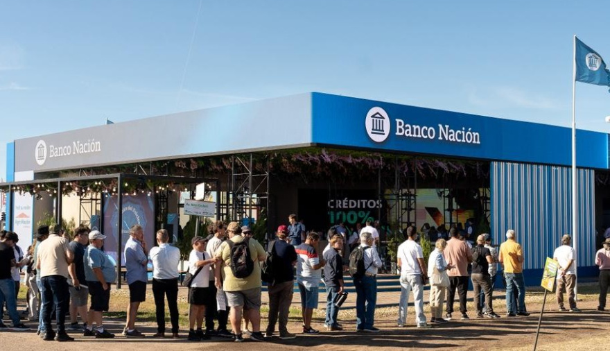 Expoagro 2026: Banco Nación ofrece créditos para maquinaria con tasa 0% en dólares y 19% en pesos